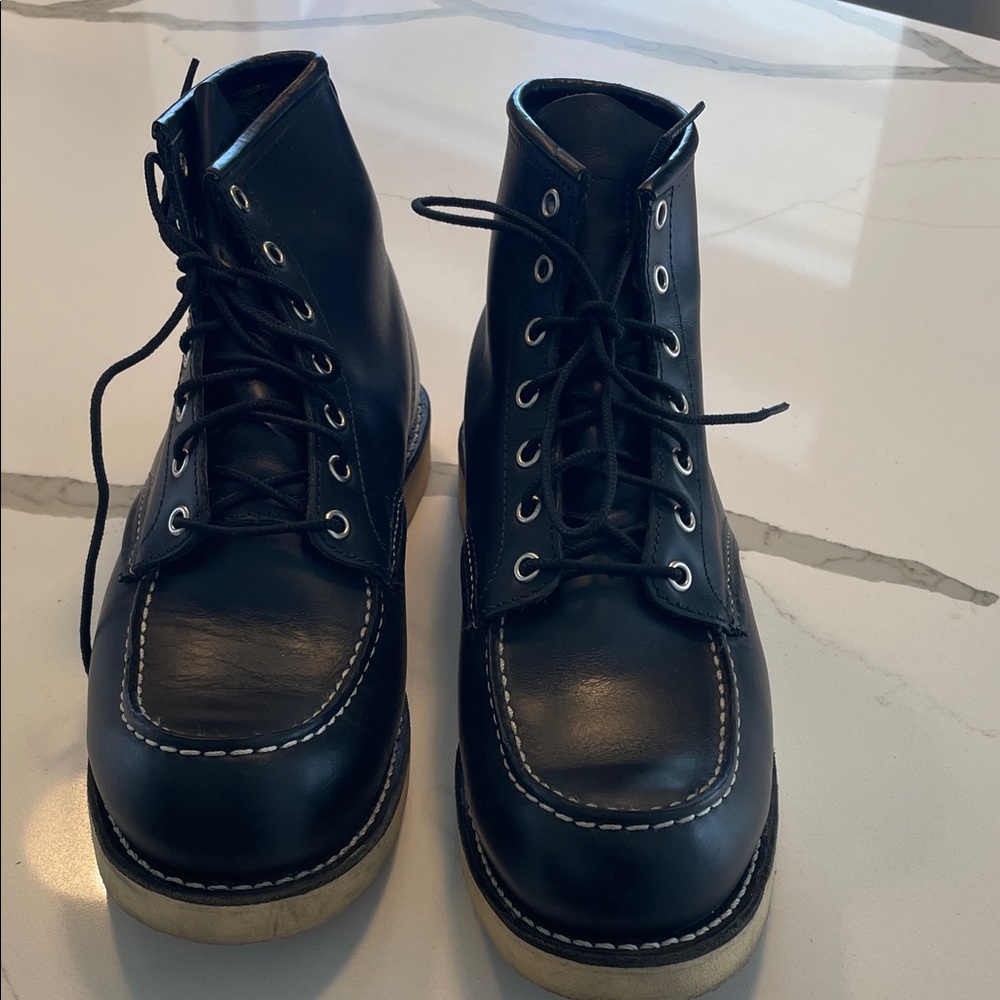 Redwing Black Moc men's 10.5